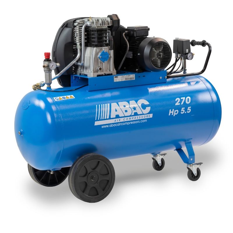 ABAC Compressore aria a cinghia professionale ABAC PRO A49B 270 CT5,5-4 KW 5,5 HP 