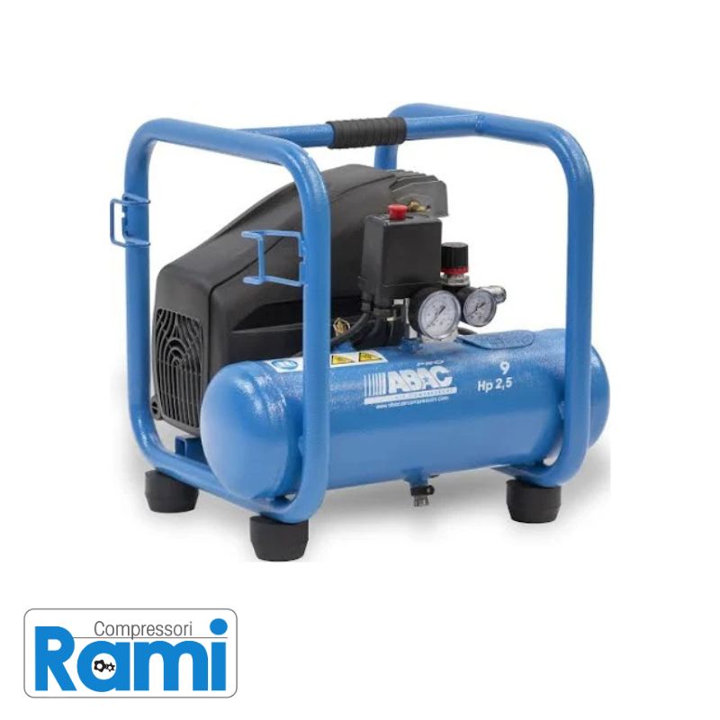 Compressore Abac Start Rollcage L25P - 2.5Hp, 10bar, 9 litri