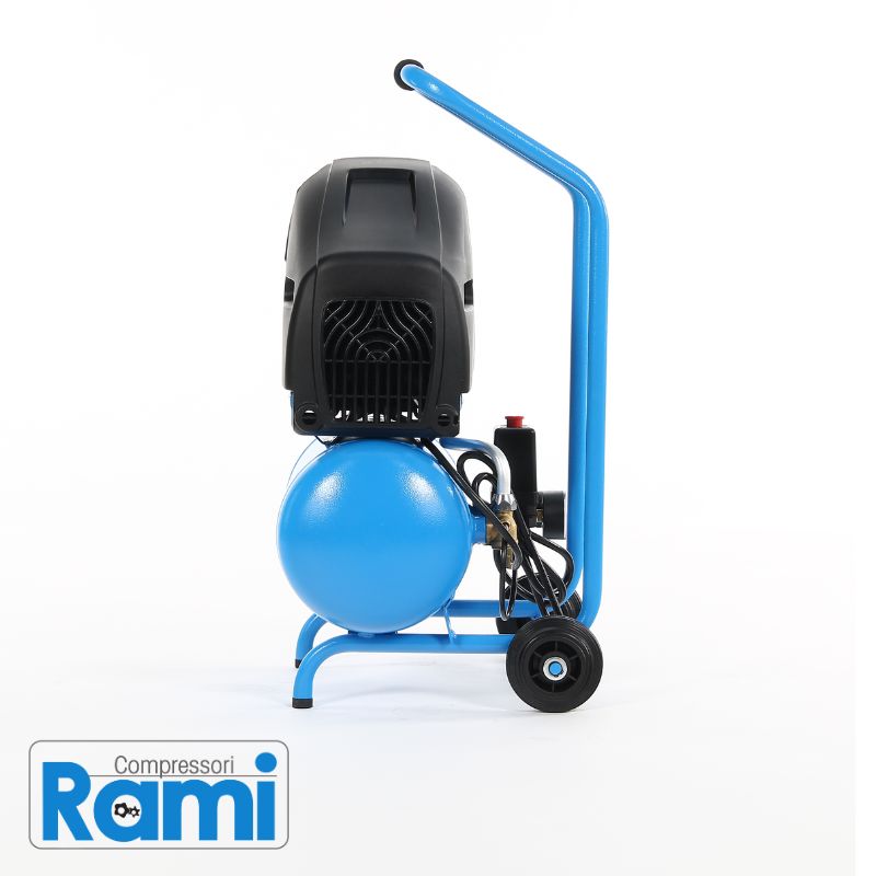 Compressore Abac Silverstone L25P carrellato- 2.5Hp, 10bar, 10 litri