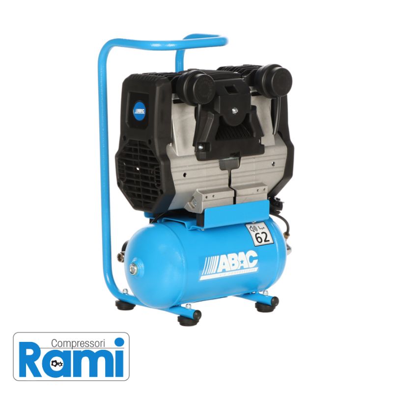 Compressore Abac Start Quiete OS20 - 2Hp, 9bar, 6 litri
