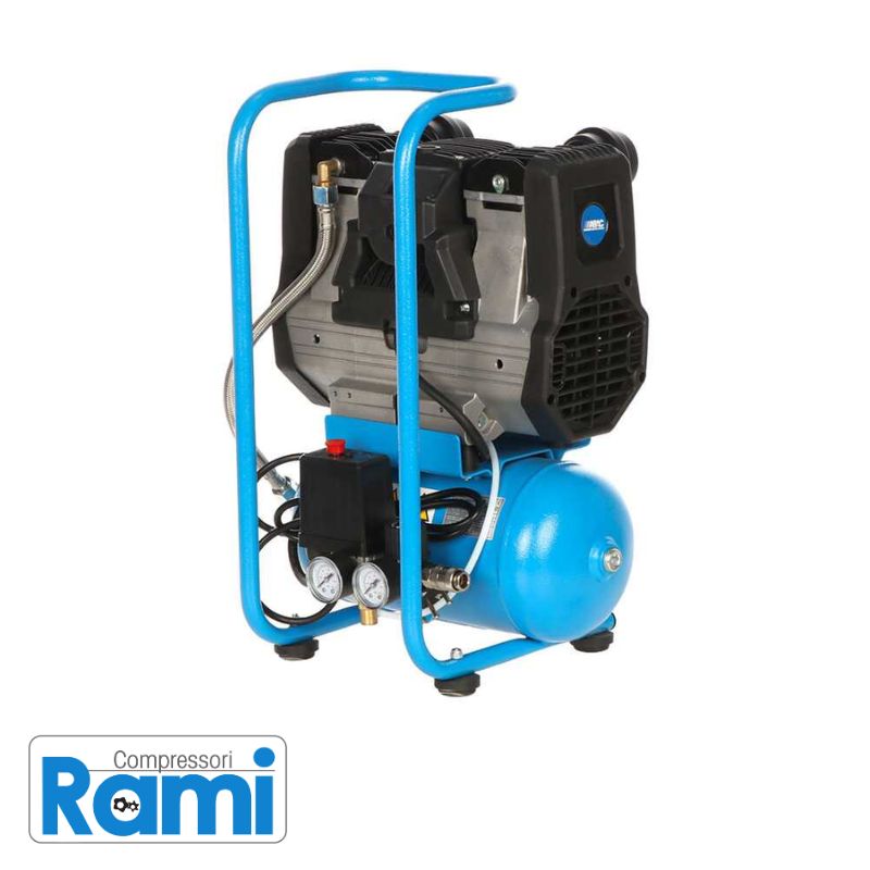 Compressore Abac Start Quiete OS10 - 1Hp, 9Bar, serbatoio 6 litri