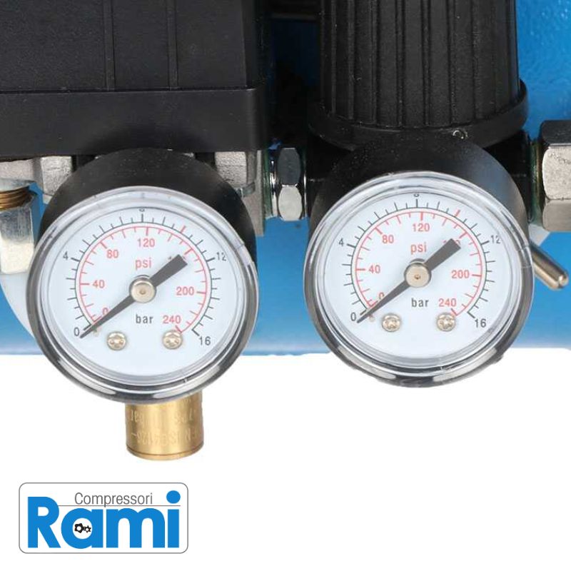 Compressore Abac Start Quiete OS10 - 1Hp, 9Bar, serbatoio 6 litri