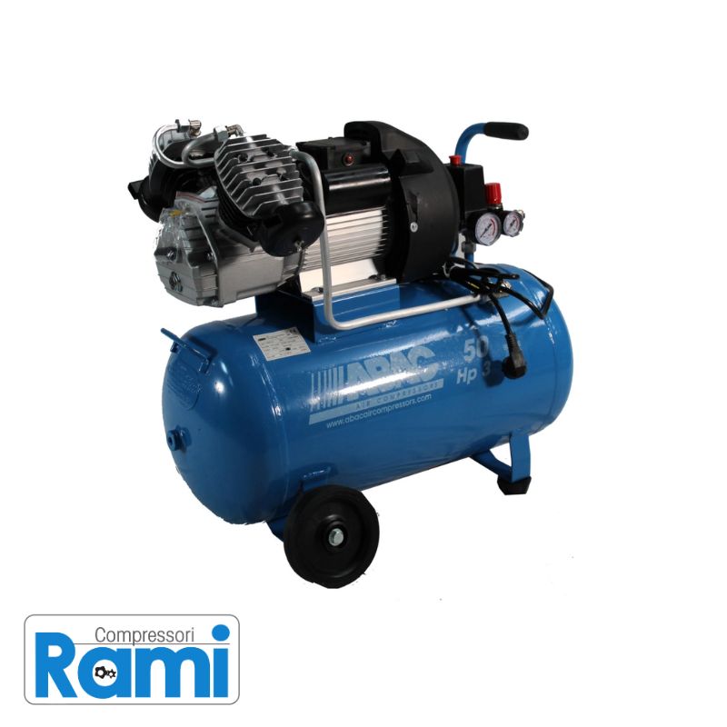 Compressore Abac V36/50 coassiale lubrificato - 3Hp, 10bar, 50 litri