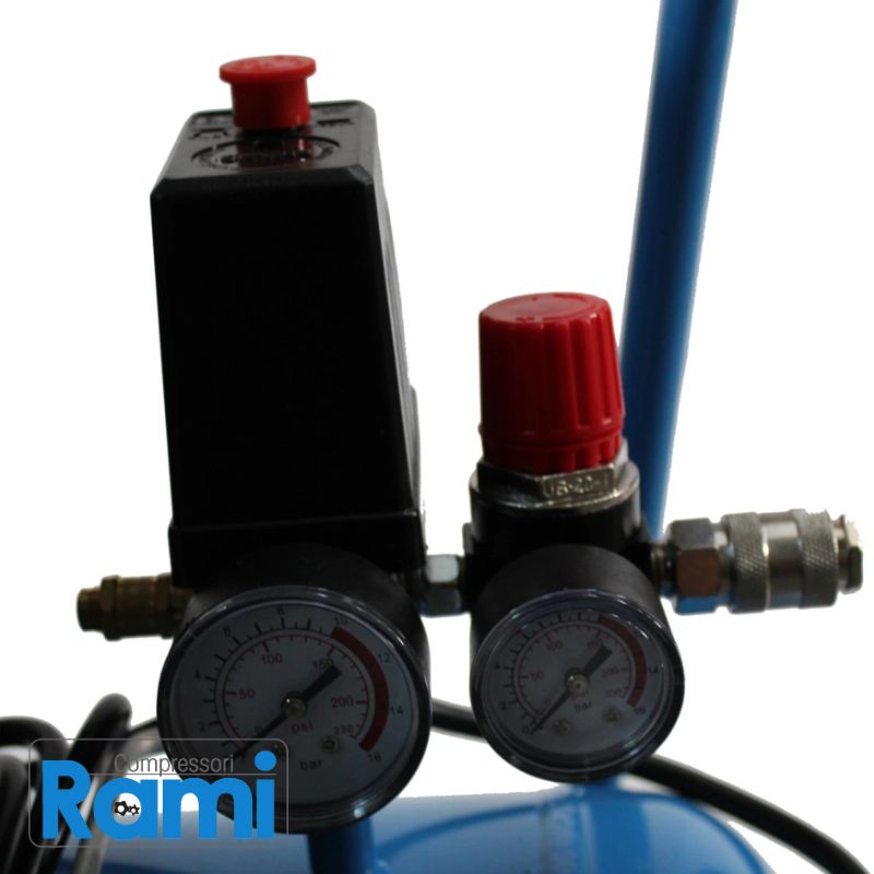 Compressore Abac V36/50 coassiale lubrificato - 3Hp, 10bar, 50 litri