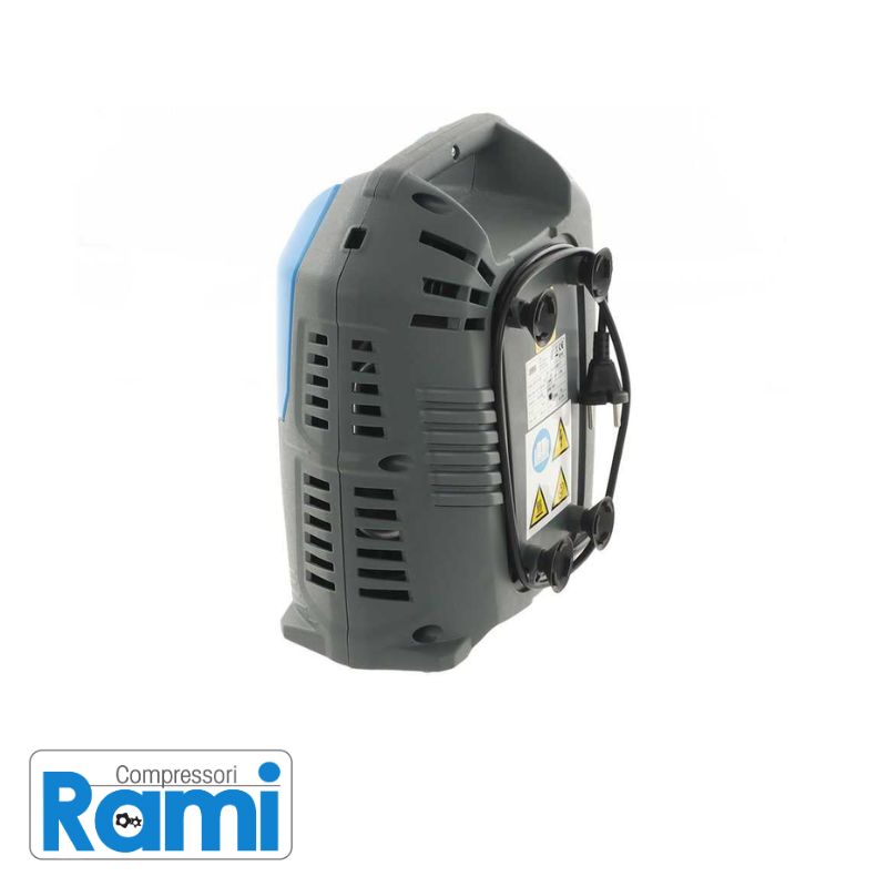 Compressore Abac Suitcase 1.5Hp portatile con tubo spiralato