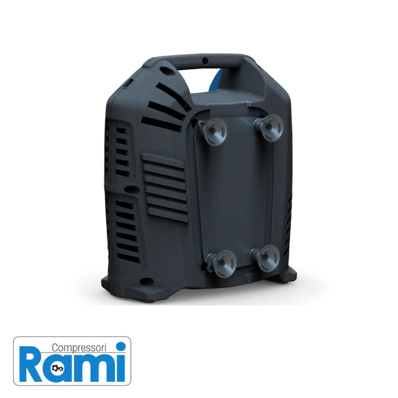 Compressore Abac Suitcase 1.5Hp portatile con tubo spiralato