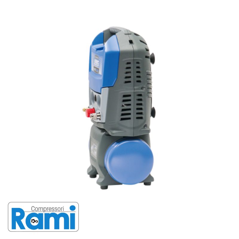 Compressore Abac Suitcase portatile - 1.5Hp, 8bar, 6 litri