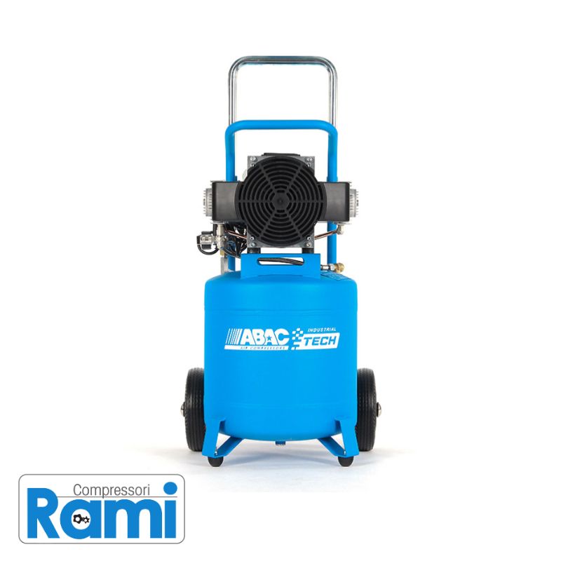 Abac Tech ATF-S – Compressore a pistone oil free - 3 HP, 10 bar, serbatoio 50 litri