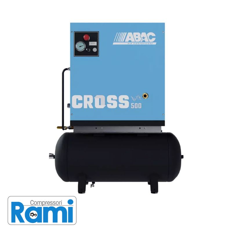 Compressore a vite a velocità variabile Abac CROSS 500 100 - foto frontale