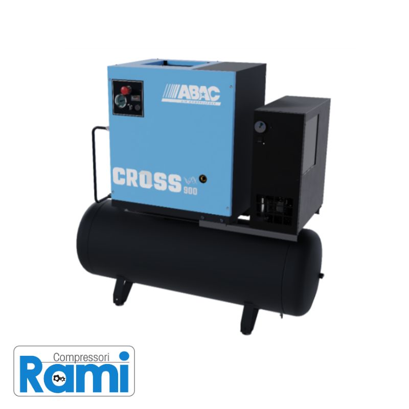 Compressore a vite Abac CROSS 900E 200 - foto laterale