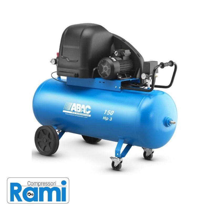 Compressore Abac S A39B/150 CM3 - 3hp - foto laterale a sinistra