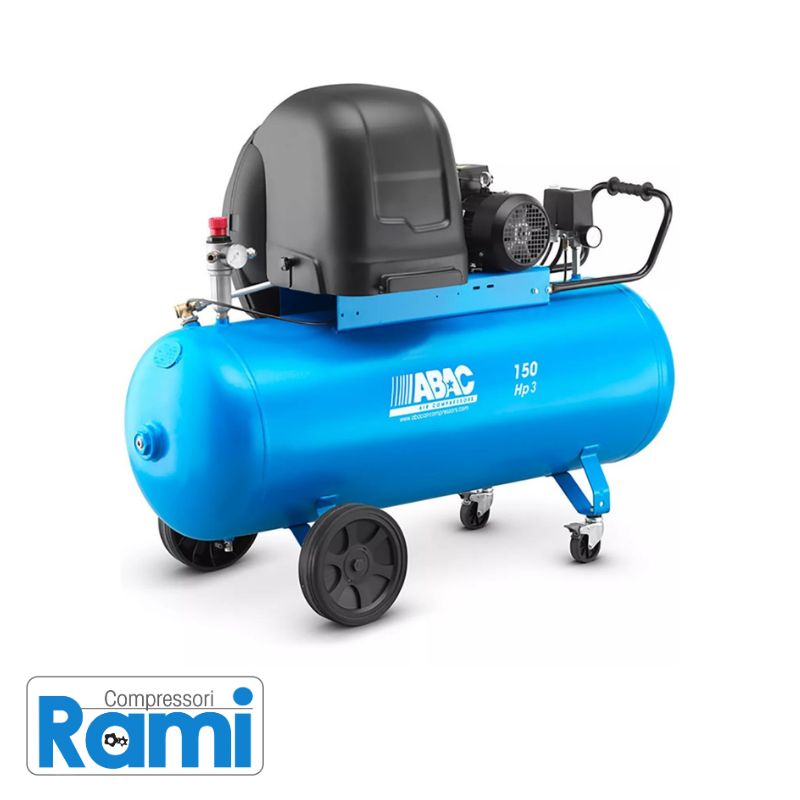 Compressore Abac Semi Silenziato S A39B 150 CM3 - 3Hp, serbatoio 150 litri