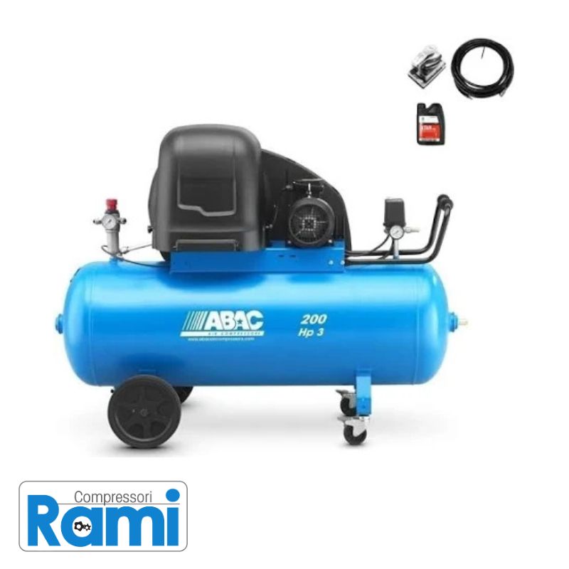 Compressore silenziato a pistone Abac S A39B 200 CT3 - foto frontale
