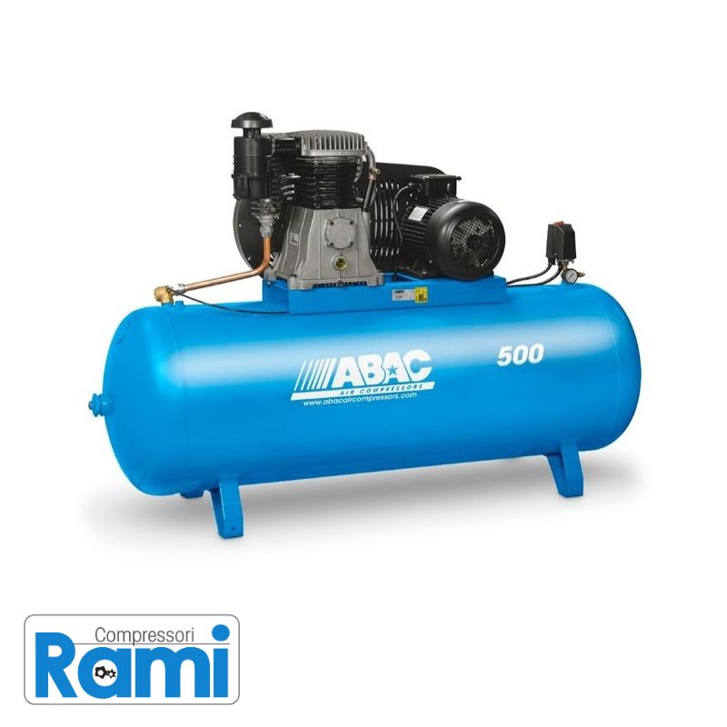 compressore abac b6000 500 ft7.5 15 bar - foto frontale
