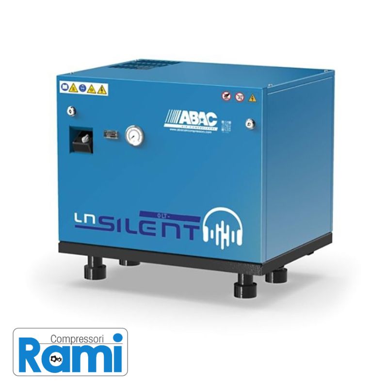 Compressore silenziato a pistone abac LN2 B5900 0 T5,5 DOL - foto frontale