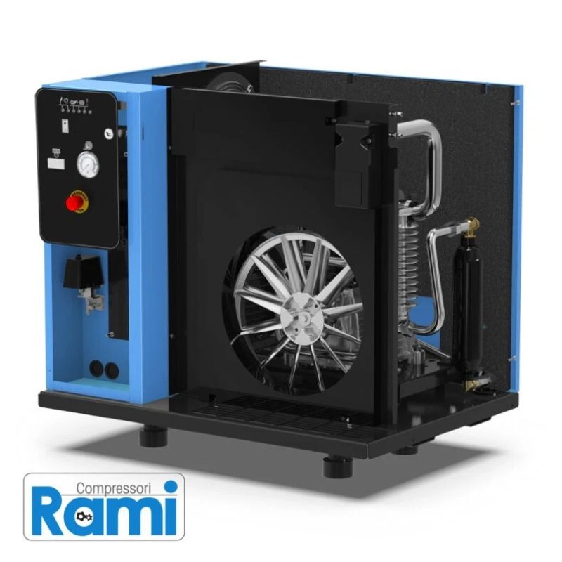 Compressore Abac LN2 B7000 0 T10 YD - foto componenti interni