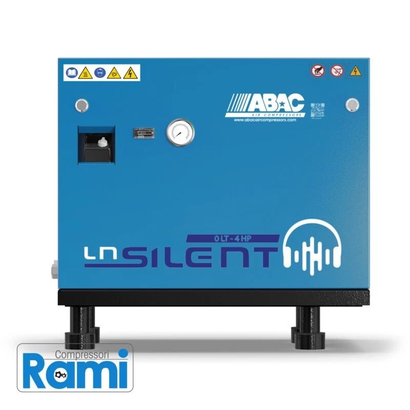 Compressore Abac silenziato LN1 A49B 0 T4 DOL - Foto frontale