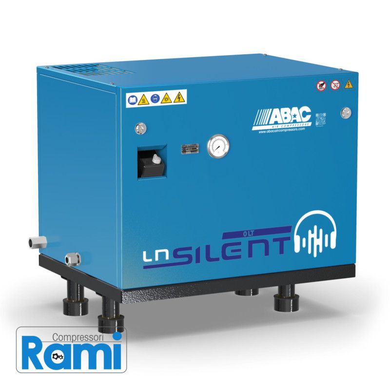 Compressore Abac silenziato LN1 A49B 0 T5,5 DOL - foto laterale