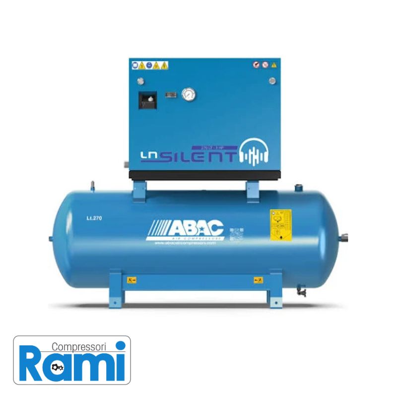 Compressore Abac LN1 A49B 270 T5,5 DOL - 270 litri - foto frontale