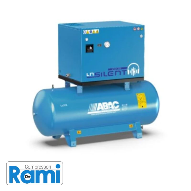 Compressore Abac LN1 B5900 270 T5,5 DOL - 270 litri - foto laterale