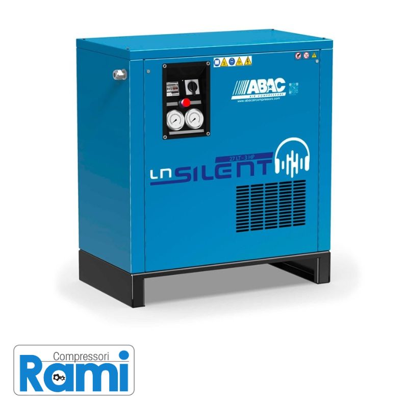 Compressore silenziato Abac LN0 A29B 27 T3 DOL - foto frontale