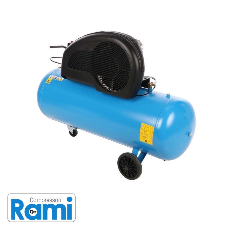 Abac Extensive A39B CT4 - 4Hp, 10bar, 200lt serbatoio - foto da sinistra