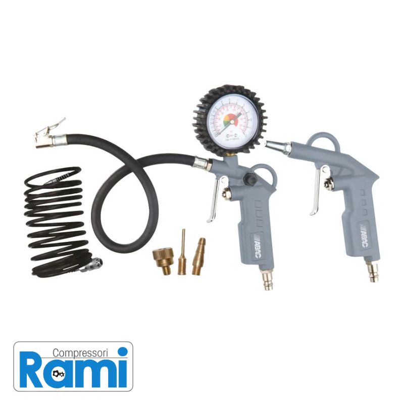 Kit aria compressa Abac G-813 da 6 pezzi