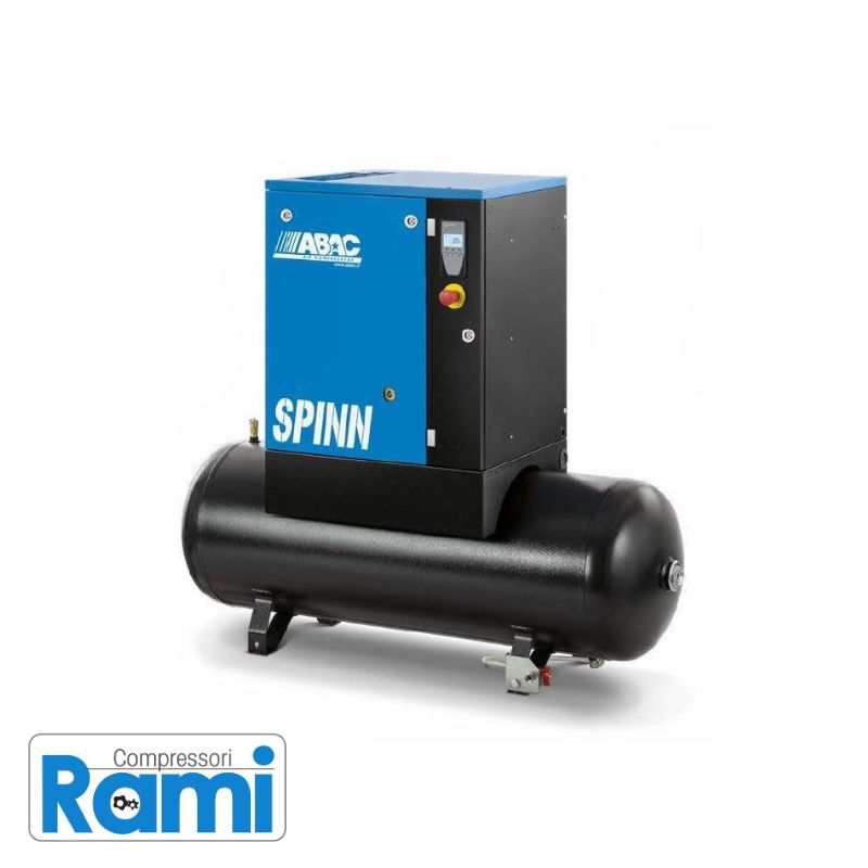 Compressore a vite a velocità fissa da 11 kW SPINN 11 10 bar - foto frontale