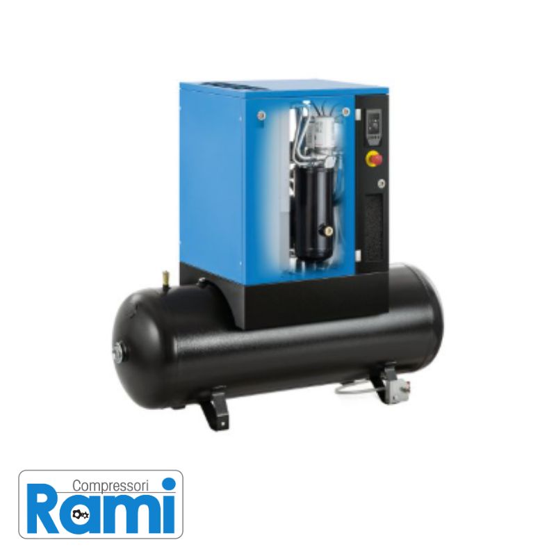 Compressore a vite a velocità fissa da 15 kW SPINN 15 10 bar - foto interni