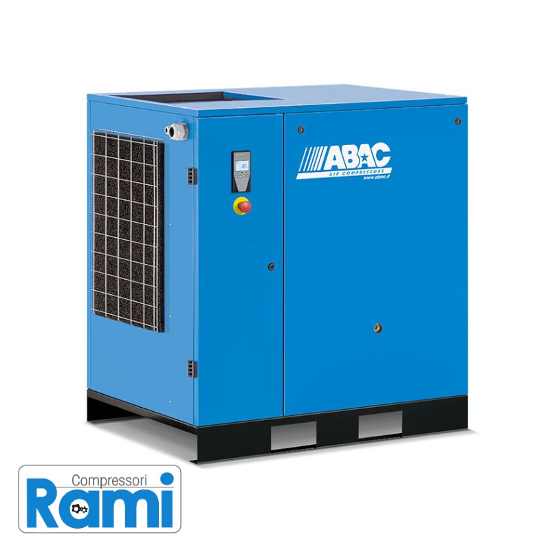 Compressore a vite a velocità fissa da 18,5 kW SPINN 18 10 bar - foto frontale compressore