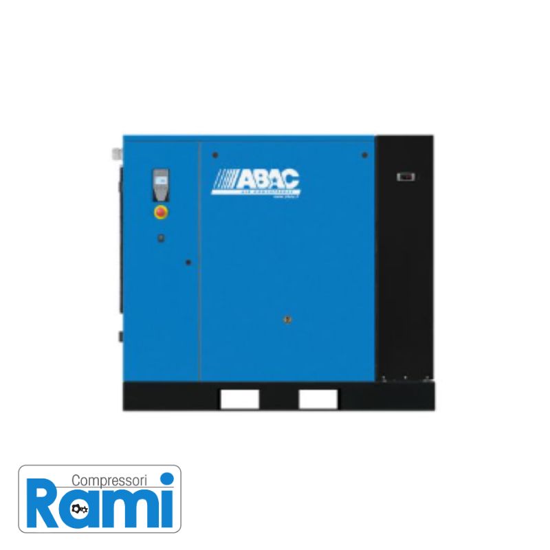 Compressore a vite a velocità fissa da 15 kW con essiccatore integrato SPINN 15XE 10 bar - foto frontale