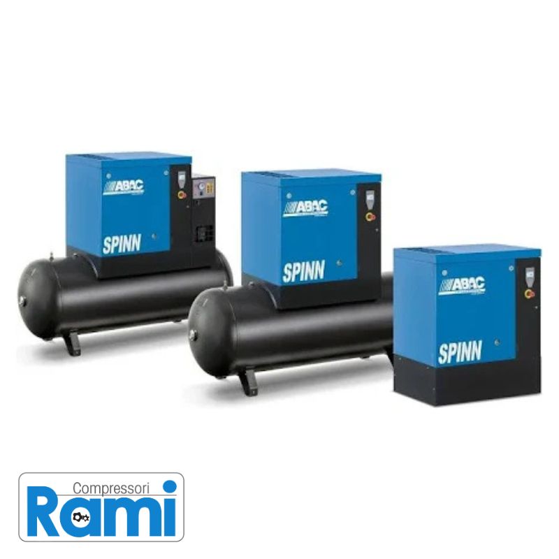 Compressore a vite Abac SPINN7.5 10 400/50 C CE - 10bar, 10Hp, 0 litri