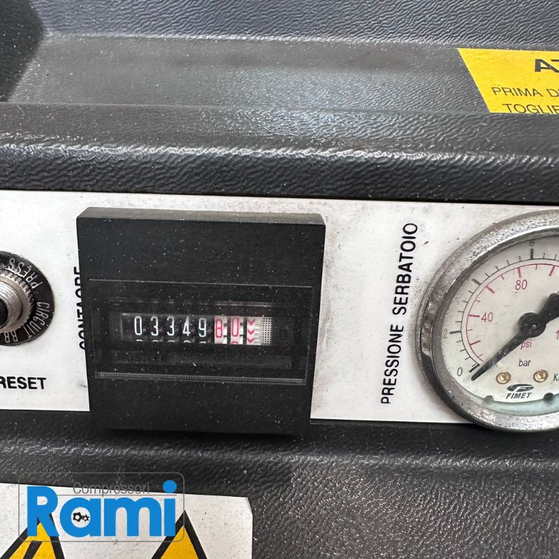 Compressore a Vite FIAC CARAT204/E Usato Garantito – 1,5 kW – 8 Bar – foto dettaglio