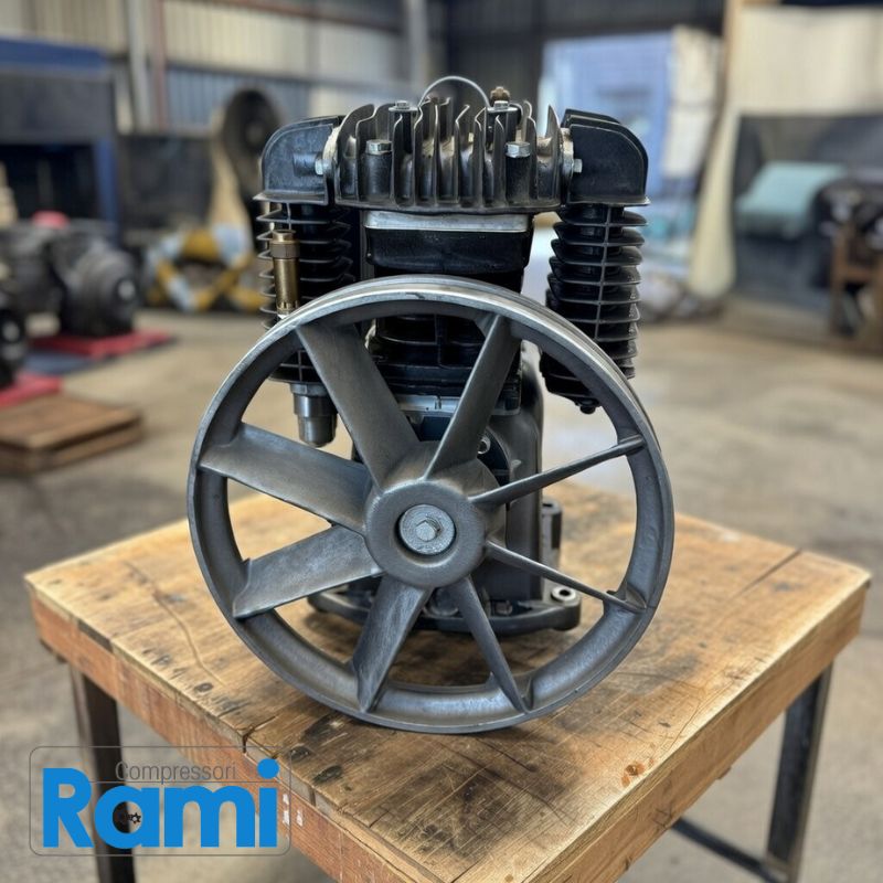 Gruppo pompante FINI BK113 usato garantito – 4 Hp, 10bar - foto frontale