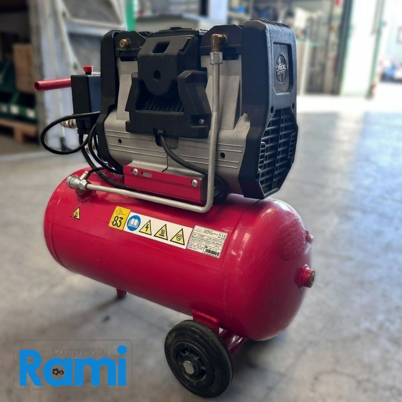 Compressore a pistoni Fiac Supersilent usato – 9bar, 24 litri - foto frontale