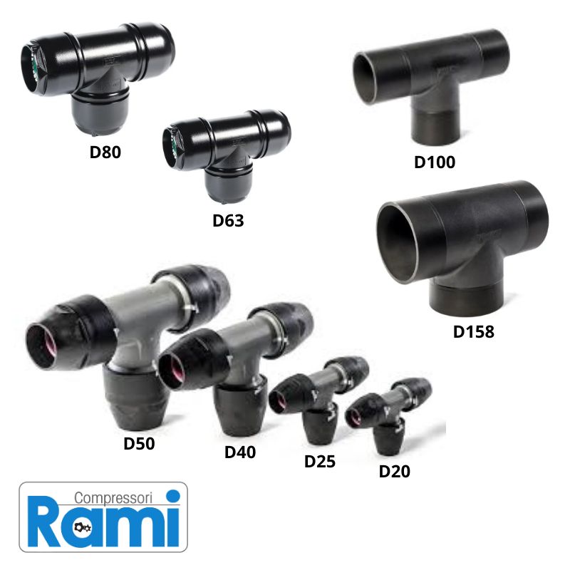 IMMAGINE Raccordi a T - Foto gamma completa