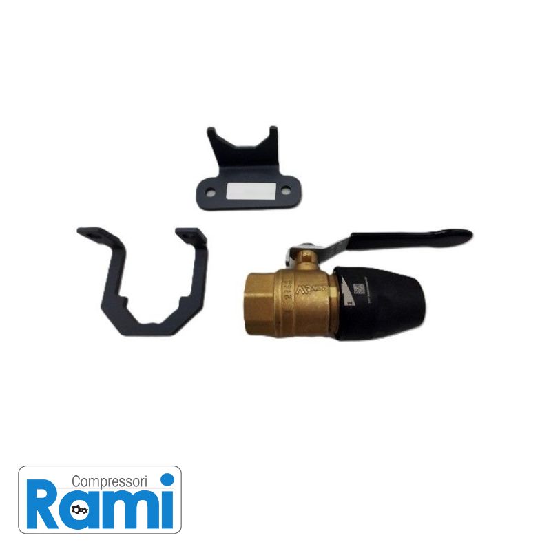 immagine VALVOLA A SFERA (ISO 228 FEMMINA) + SPAZIATORE - d20 a d50