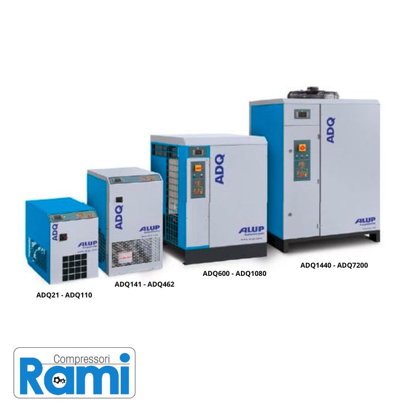 Essiccatore Alup ADQ (da E0 a E22) - IMMAGINE GAMMA COMPLETA