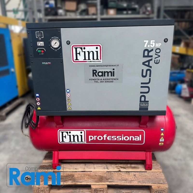 Immagine compressore fini pulsar evo bk119-270-7.5 - foto frontale