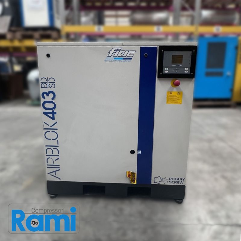 Immagine compressore Fiac Airblock AX 403 BD-SD usato - foto centrale