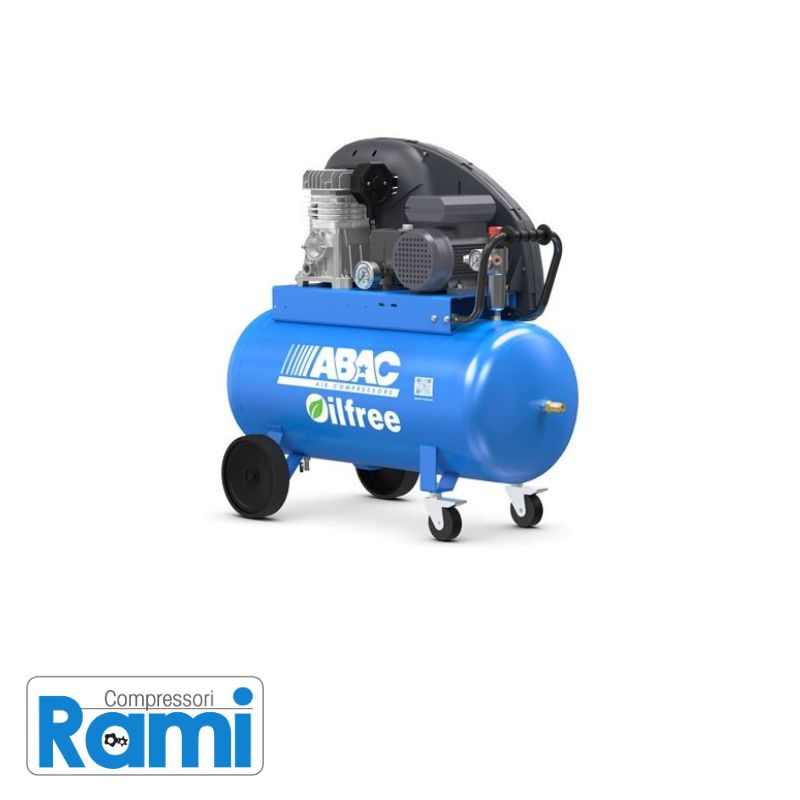 iMMAGINE Compressore Oilfree Abac PRO A29B-0 100 CM3 - foto frontale