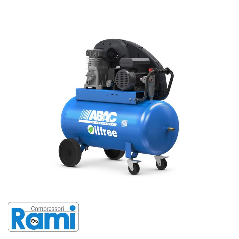 iMMAGINE Compressore Oilfree Abac PRO A29B-0 100 CT2 - foto LATo