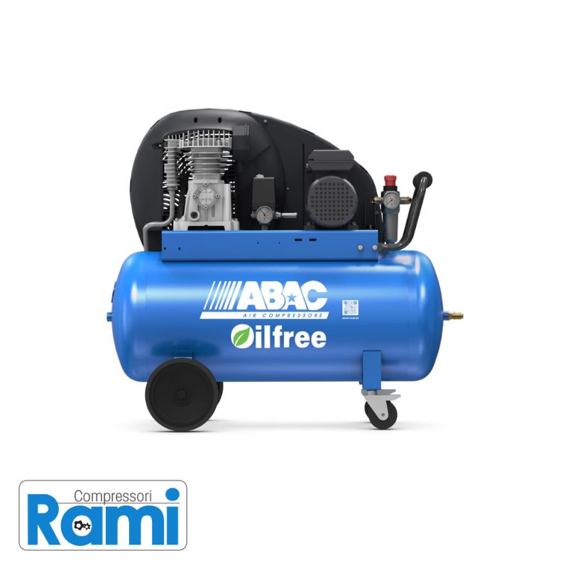 Immagine compressore Oilfree Abac PRO A29B-0 100 CT2 - foto frontale