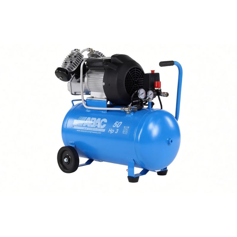 Compressore a pistone Abac V36/50 - 3 Hp, serbatoio 50 litri